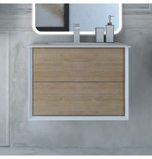 Тумба с раковиной Cezares Bellagio 70 rovere tabacco