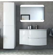Мебель для ванной комнаты Cezares Vague 104 R bianco lucido