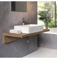 Столешница с раковиной Ravak L 120 темный орех