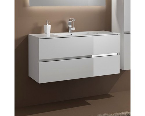 Тумба с раковиной Sanvit Кубэ -2 75 белый глянец