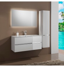 Мебель для ванной комнаты Sanvit Кубэ -2 75 белый глянец