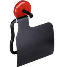 Держатель туалетной бумаги Moroshka Memphis 905-106-01 закрытый, черный