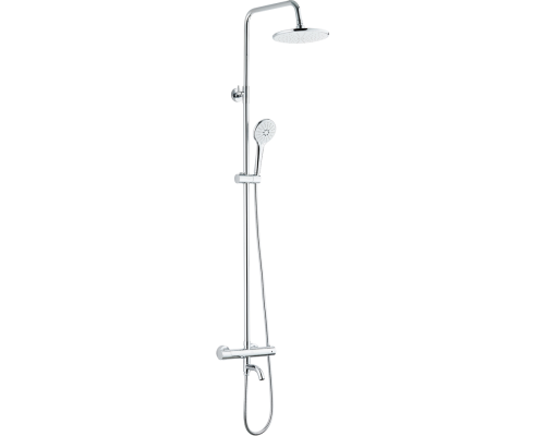 Душевая стойка Olive'S Termo 34511TM с термостатом, хром