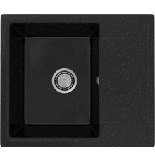 Мойка кухонная Practik PR-M 575-004 черный оникс