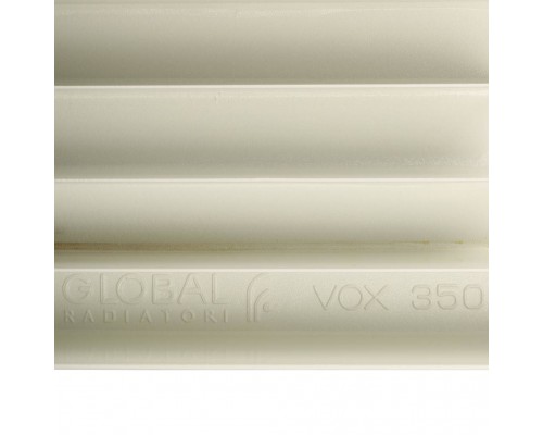 Радиатор алюминиевый Global VOX- R 350 10 секций боковое подключение (белый RAL 9010) VX03501010 (VX03501010)