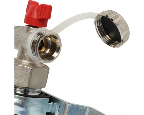 *12180711001 REHAU RAUTHERM S Распределительный коллектор HKV на 7 контуров нерж .сталь (без шаровых кранов) (12180711001)