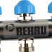 *12180711001 REHAU RAUTHERM S Распределительный коллектор HKV на 7 контуров нерж .сталь (без шаровых кранов) (12180711001)