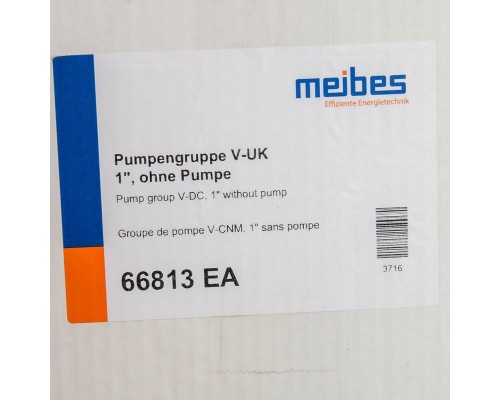 Насосная группа Meibes V-UK 1 без насоса, без смесителя, подающая линия слева (M66813EA) Насосная группа Meibes V-UK 1 без насоса, без смесителя, подающая линия слева (M66813EA)