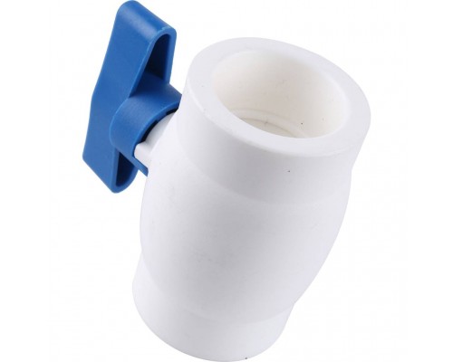 Мини-кран шаровой Kalde для полипропиленовых труб d=32 (3242-vlm-320001)