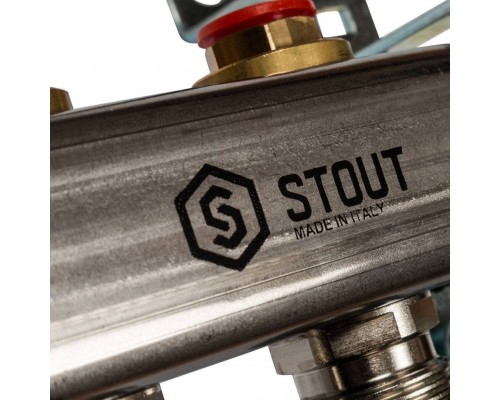 Коллектор из нержавеющей стали без расходомеров STOUT 8 выходов (SMS 0922 000008) Коллектор из нержавеющей стали без расходомеров STOUT 8 выходов (SMS 0922 000008)