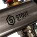 Коллектор из нержавеющей стали без расходомеров STOUT 11 выходов (SMS 0922 000011)