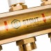 Распределительный коллектор из латуни без расходомеров STOUT 11 выходов (SMB 0468 000011)