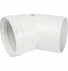Элемент дымохода отвод STOUT 45° п/м DN80 SCA-0080-000045 (SCA-0080-000045)