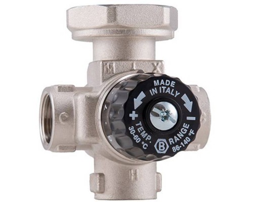 4-ходовой термостатический смесительный клапан BARBERI Rp 3/4” F - G 1”1/2 F 630A200001 (630A200001)