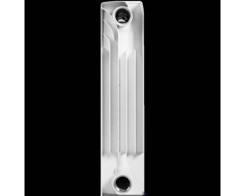 Радиатор биметаллический STOUT Space 350 8 секций боковое подключение RAL9016 SRB-0310-035008 (SRB-0310-035008)