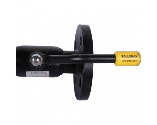 Кран шаровой стальной БРОЕН Балломакс ф/ф DN 032 PN 40 для теплоснабжения с рукояткой (300151)