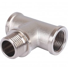 Тройник STOUT ВНВ никелированный 1/2 x1/2 x1/2 (SFT-0065-121212)