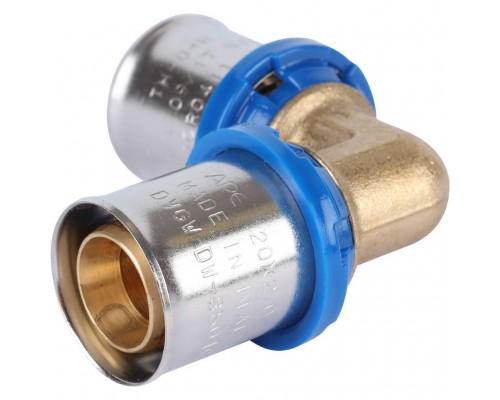 APE Угольник APE 90° 20х20 для металлопластиковых труб прессовой (ARL3200220)