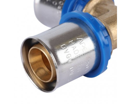 APE Угольник APE 90° 20х20 для металлопластиковых труб прессовой (ARL3200220)