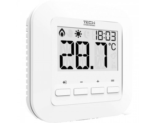 Комнатный регулятор проводной (белый) TECH ST-295v3 (WG.11.0473)