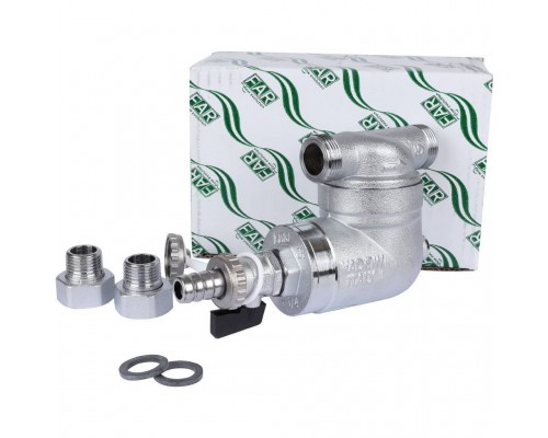 Фильтр с поворотным соединением FAR 1/2 НР-НР, сетка 100 мкм (FA 39A3 12100)