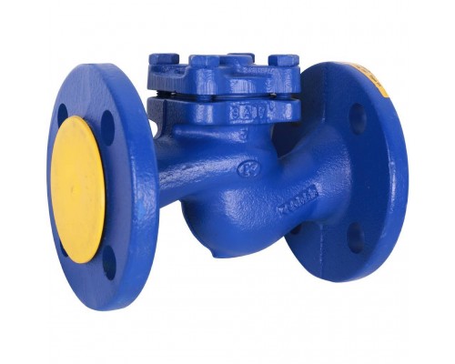 Клапан обратный подъемный ZETKAMA 287A Ду32 Ру16 фланцевый из чугуна (287A032C31)