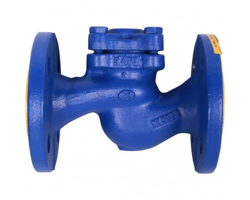 Клапан обратный подъемный ZETKAMA 287A Ду32 Ру16 фланцевый из чугуна (287A032C31)