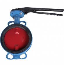 Затвор поворотно-дисковый Tecofi VPI4448 DN 200 PN 16 межфланцевый с ручкой из чугуна EPDM (VPI4448-02EP0200)