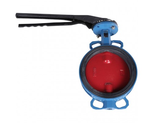 Затвор поворотно-дисковый Tecofi VPI4448 DN 200 PN 16 межфланцевый с ручкой из чугуна EPDM (VPI4448-02EP0200)