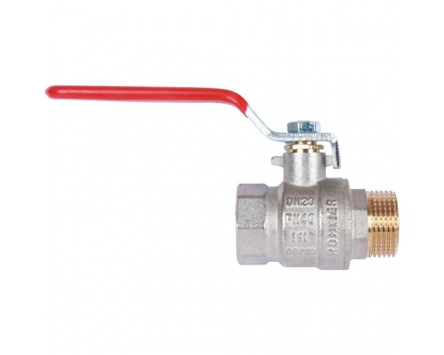 Кран шаровой ROMMER 3/4 ВН/НР, ручка рычаг (RBV-0002-0210320)
