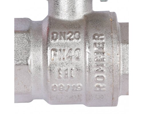 Кран шаровой ROMMER 3/4 ВН/НР, ручка рычаг (RBV-0002-0210320)