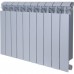 Радиатор биметаллический Global STYLE PLUS 500 10 секций боковое подключение (цвет cod.08 grigio argento opaco metallizzato 2676 (серый)) 155271 (155271)