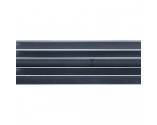 Радиатор биметаллический Global STYLE PLUS 500 10 секций боковое подключение (цвет cod.08 grigio argento opaco metallizzato 2676 (серый)) 155271 (155271)