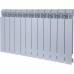 Радиатор биметаллический Global STYLE PLUS 500 12 секций боковое подключение (цвет cod.08 grigio argento opaco metallizzato 2676 (серый)) 155272 (155272)