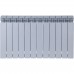 Радиатор биметаллический Global STYLE PLUS 500 12 секций боковое подключение (цвет cod.08 grigio argento opaco metallizzato 2676 (серый)) 155272 (155272)