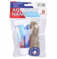 Набор паста СантехМастерГель AquaflaxNano 30г тюбик + 15г лён (61004)