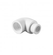 Угольник Pro Aqua d= 32 PP-R 90 градусов переходной Н-В Белый (PA13612P)