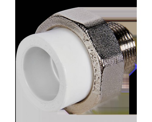 Муфта комбинированная Pro Aqua d=25-3/4 PP-R разъемная (американка) НР Белая (PA21014) Муфта комбинированная Pro Aqua d=25-3/4 PP-R разъемная (американка) НР Белая (PA21014)