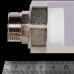 Муфта комбинированная Pro Aqua d=25-3/4 PP-R разъемная (американка) НР Белая (PA21014)