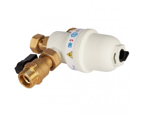 Фильтр -шламоотделитель с магнитом для настенных котлов STOUT SFW-0072-000020 G 3/4M-G 3/4RN-G 3/4M, (SFW-0072-000020)