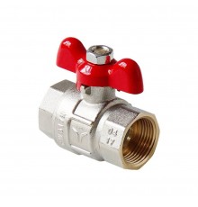 Кран шаровой полнопроходной Pro Aqua D 3/4 ручка-бабочка, В-В (FWB63-F20-F20x)