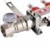 Коллектор из нержавеющей стали в сборе с расходомерами ROMMER 3 выхода (RMS-1210-000003)
