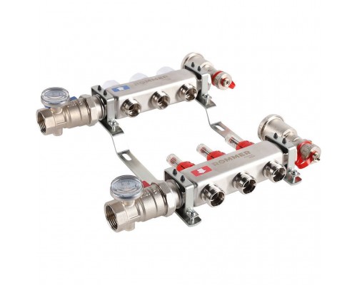 Коллектор из нержавеющей стали в сборе с расходомерами ROMMER 3 выхода (RMS-1210-000003) Коллектор из нержавеющей стали в сборе с расходомерами ROMMER 3 выхода (RMS-1210-000003)
