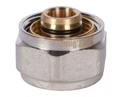Фитинг компрессионный ROMMER евроконус для труб PEX-AL-PEXc 20х2,9х3/4 (RFC-1026-202934) Фитинг компрессионный ROMMER евроконус для труб PEX-AL-PEXc 20х2,9х3/4 (RFC-1026-202934)