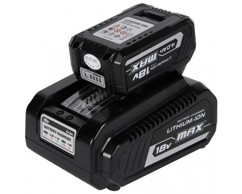 Набор пресс-инструмента ROMMER (пресс-инструмент, 2 аккумулятора 4.0 Ач, зарядное устройство, пластиковый чемодан) (RPT-0001-012108)