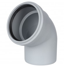 Отвод канализационный бесшумный STOUT D 110 х 67° (SKB-0011-011067)
