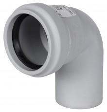 Отвод канализационный бесшумный STOUT D 58 х 87,5° (SKB-0012-005887)