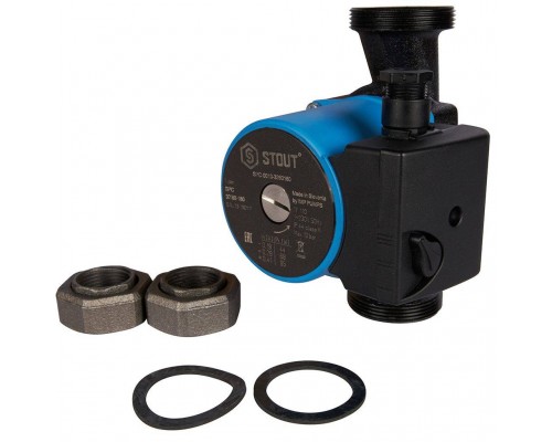 Насос циркуляционный STOUT 32/60-180 SPC-0010-3260180 (SPC-0010-3260180) Насос циркуляционный STOUT 32/60-180 SPC-0010-3260180 (SPC-0010-3260180)