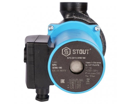 Насос циркуляционный STOUT 32/80-180 SPC-0010-3280180 (SPC-0010-3280180) Насос циркуляционный STOUT 32/80-180 SPC-0010-3280180 (SPC-0010-3280180)