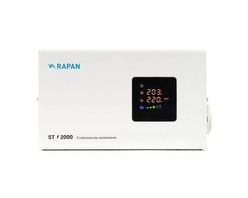 Стабилизатор сетевого напряжения Teplocom RAPAN ST-2000 2000ВА, Uвх. 100-260 В (8901)